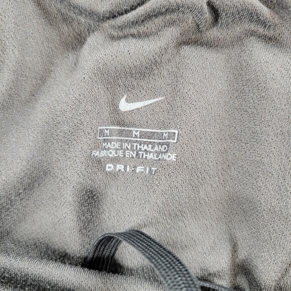 Nike Womens Dri Fit Shorts M Blue Gray Brief Lined Gym Running Active Pull On - Picture 9 of 12